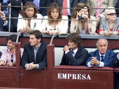  feliciano alvarez y iker casillas en los toros